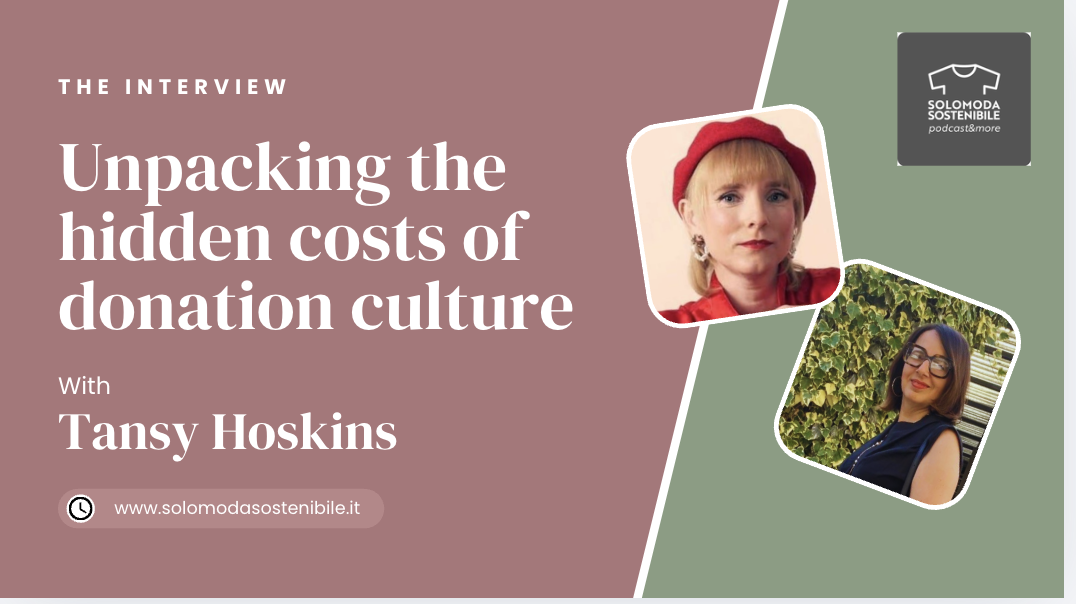Il costo nascosto della cultura delle donazioni: l’intervista a Tansy Hoskins